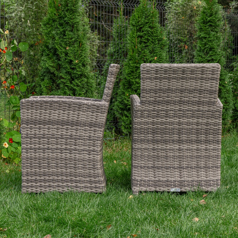 Комплект кресел Royal Family FIONA (2шт) в сером цвете 3